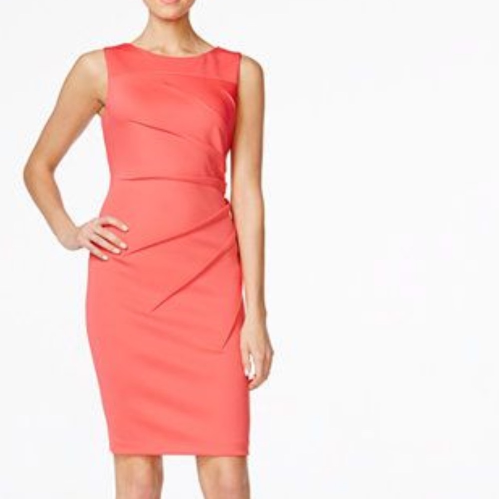 NWT, Calvin Klein Vibrant  Dress, size 4
